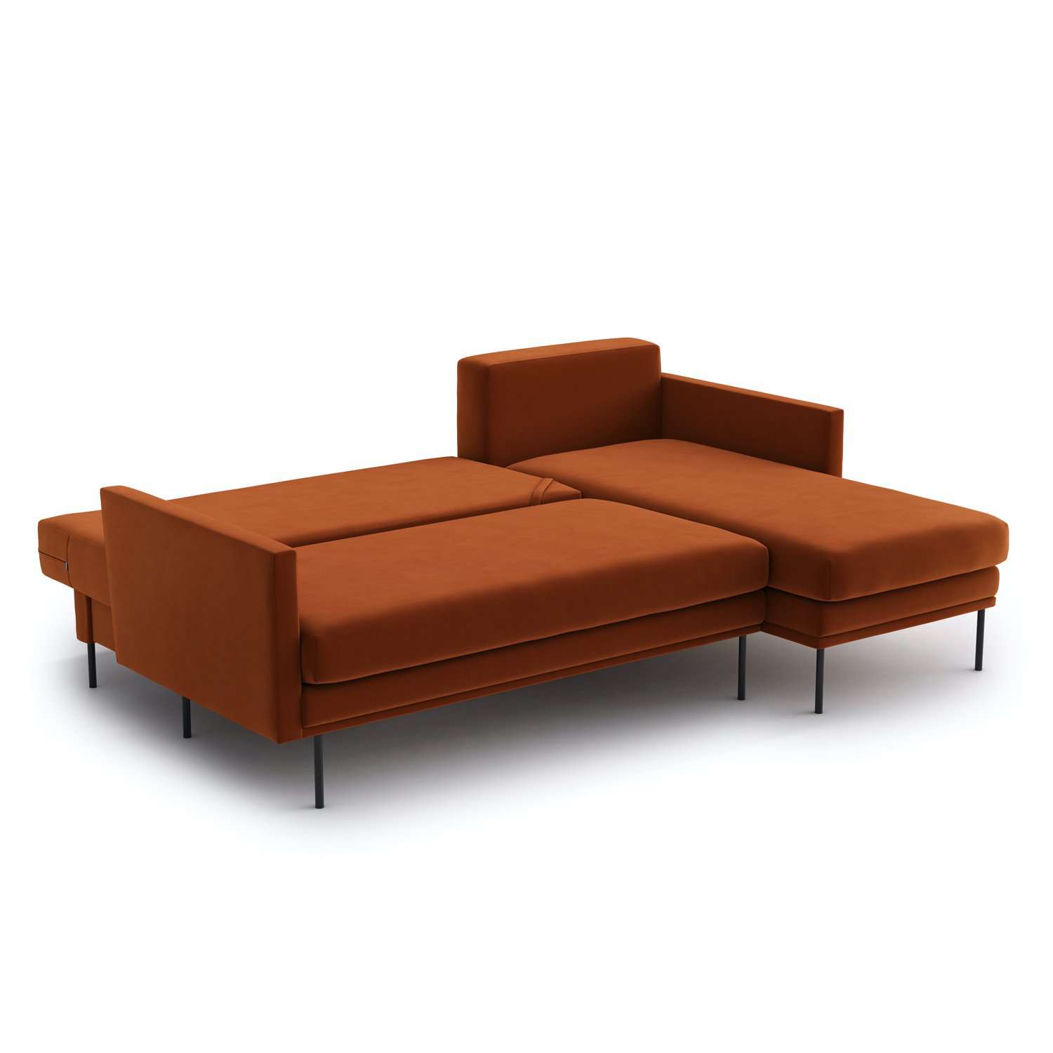 BLIUZAS kampinė sofa lova | 226x160 cm