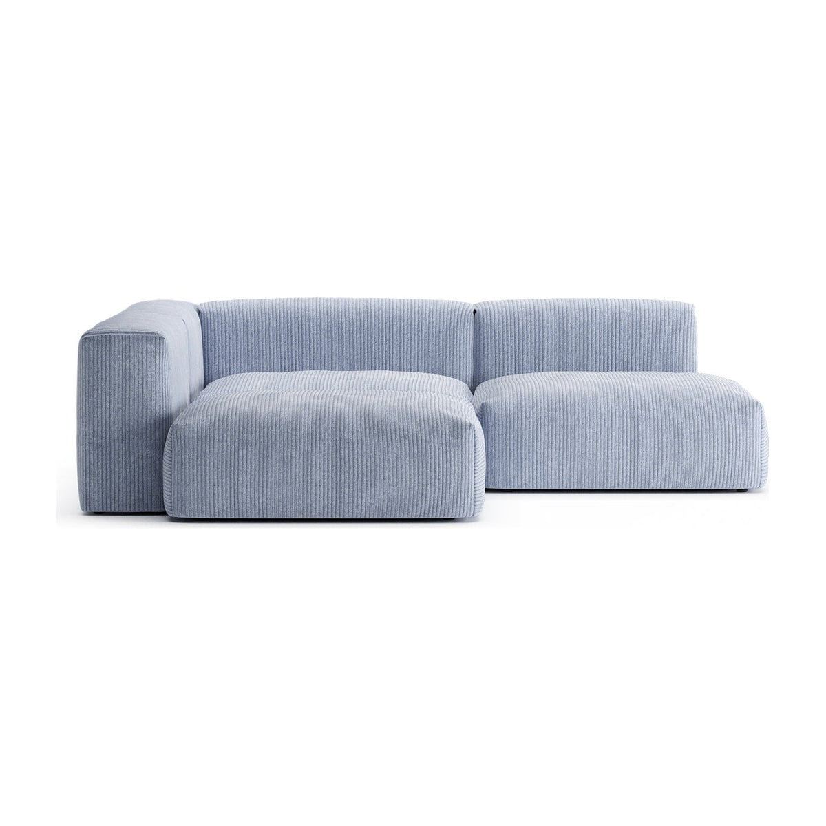 Canapé d'angle modulable Cloud P, photo studio sur fond blanc