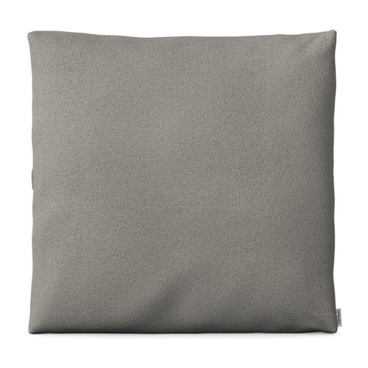 Coussin carré Cloud 55 × 55 cm en tissu gris, vue rapprochée