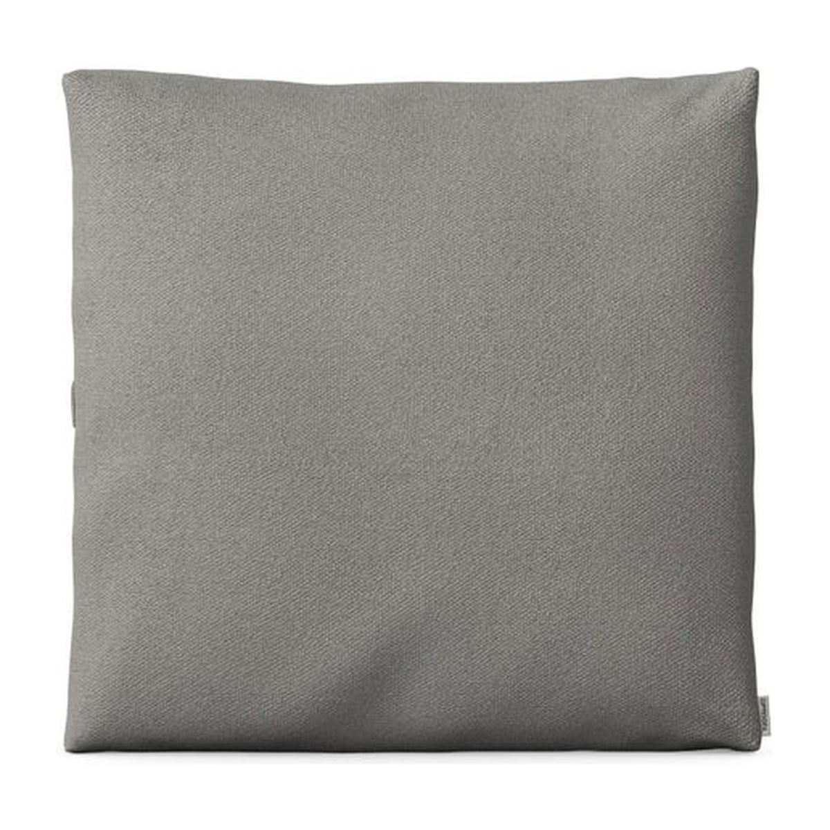Coussin rond Cloud Moon 55 cm en tissu gris, vue rapprochée