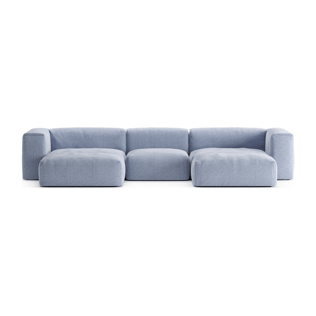 Canapé modulable Cloud U, photo studio sur fond blanc
