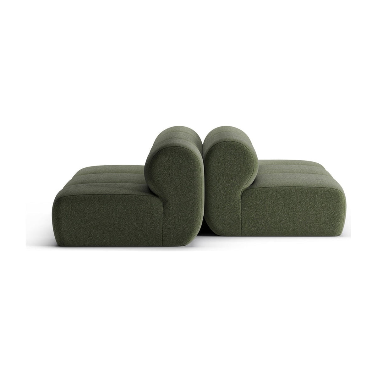 Canapé modulable Hug double face, photo studio sur fond blanc