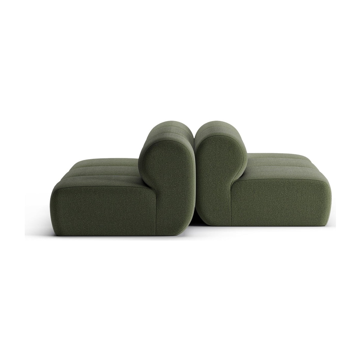 Canapé modulable Hug double face, photo studio sur fond blanc, vue 2