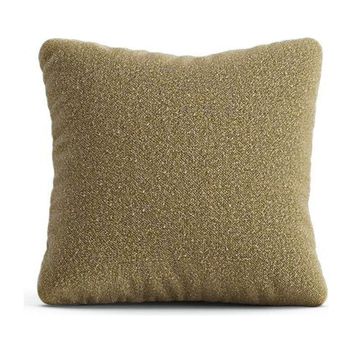 Coussin Hug Me 40 × 40 cm en tissu beige, vue rapprochée
