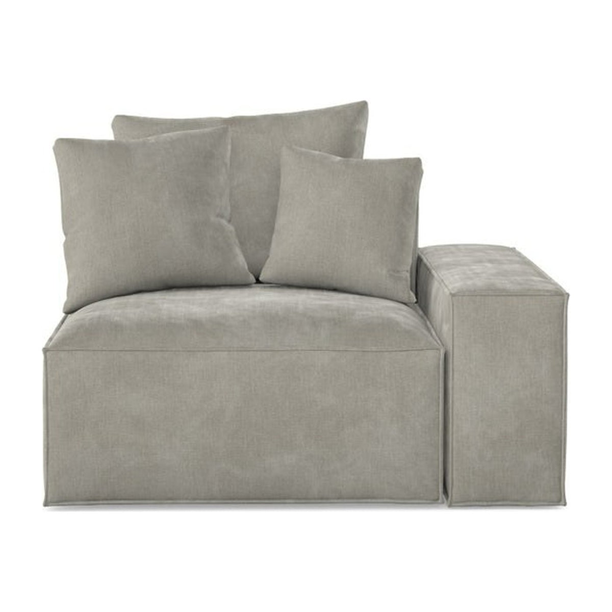 Assise droite Loft MR, détail tissu Smoke