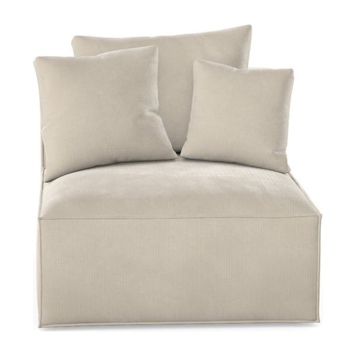 Assise centrale Loft MS, détail tissu Alabaster