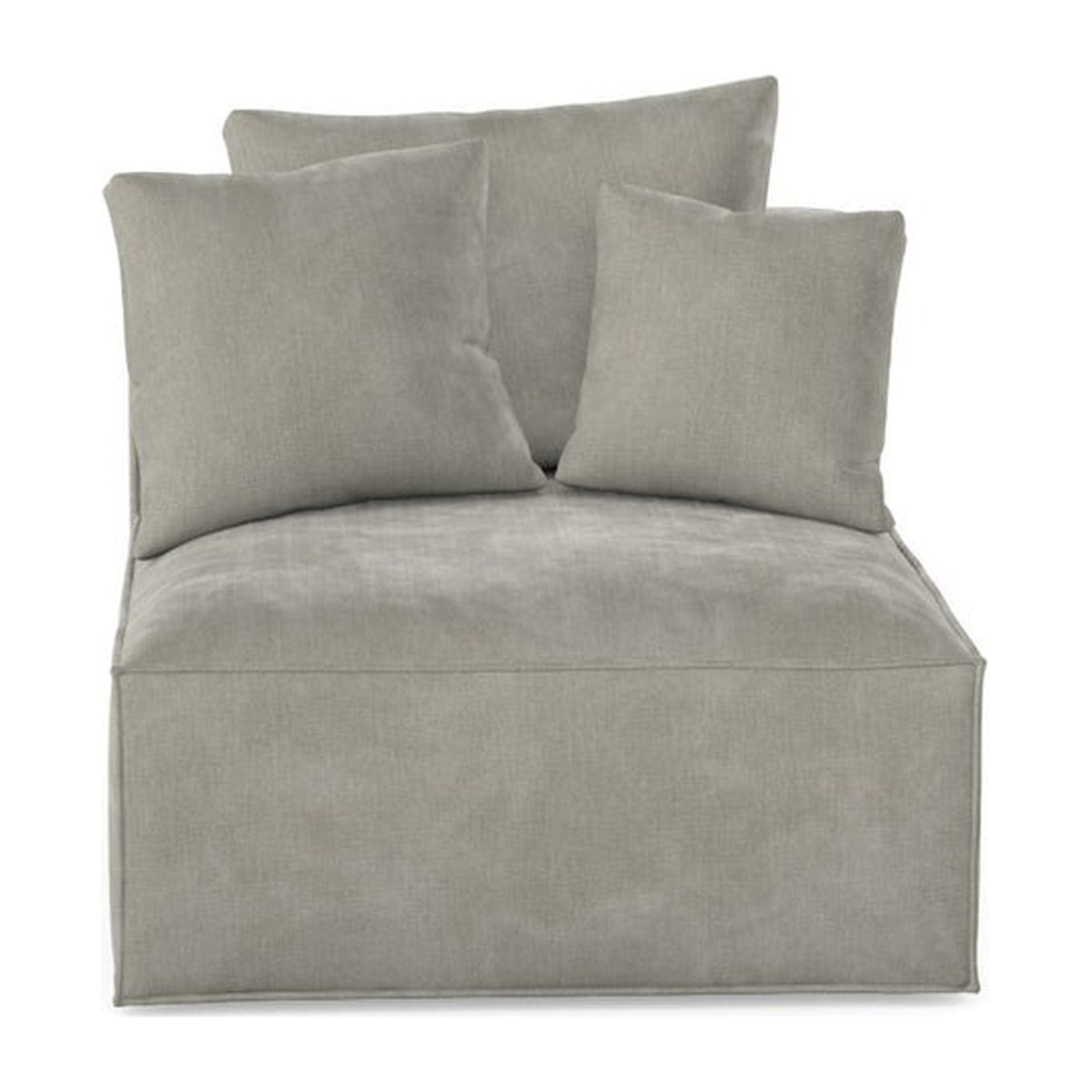 Assise centrale Loft MS, détail tissu Smoke
