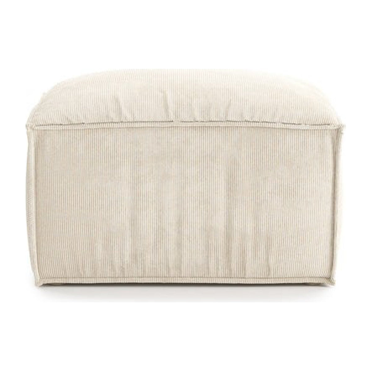 Pouf Loft, détail tissu Nata Boucle