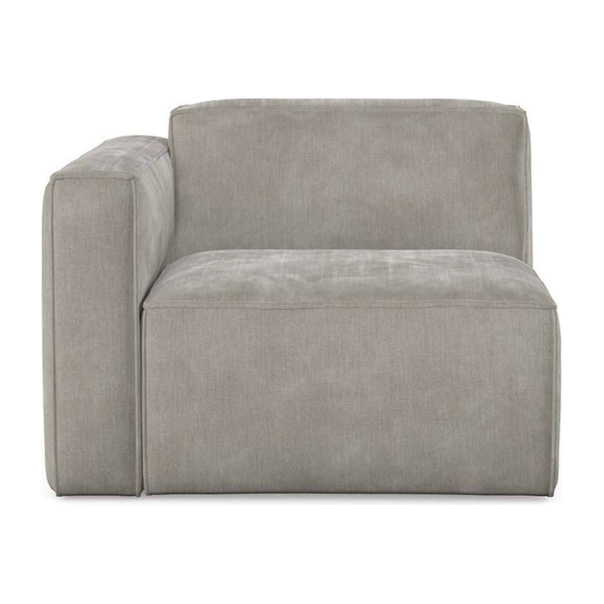 Assise gauche Slay ML, détail tissu Smoke