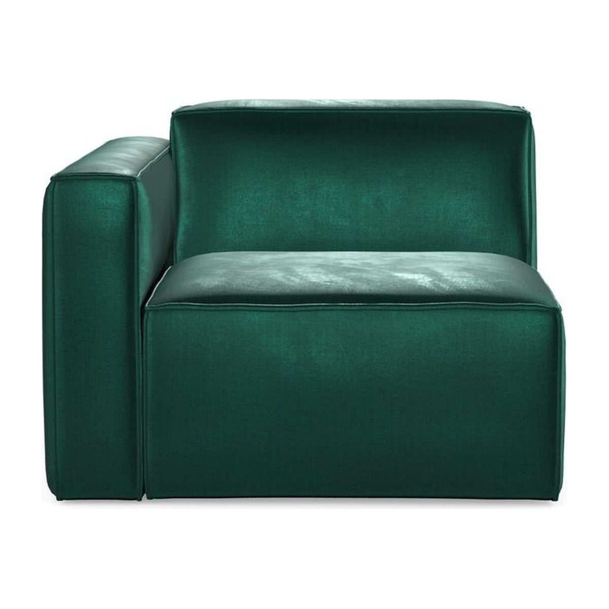Assise gauche Slay ML, détail de la couture et du garnissage