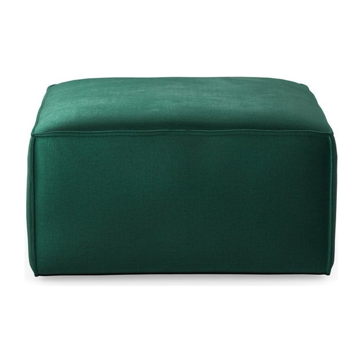 Pouf Slay, détail de la couture et du garnissage