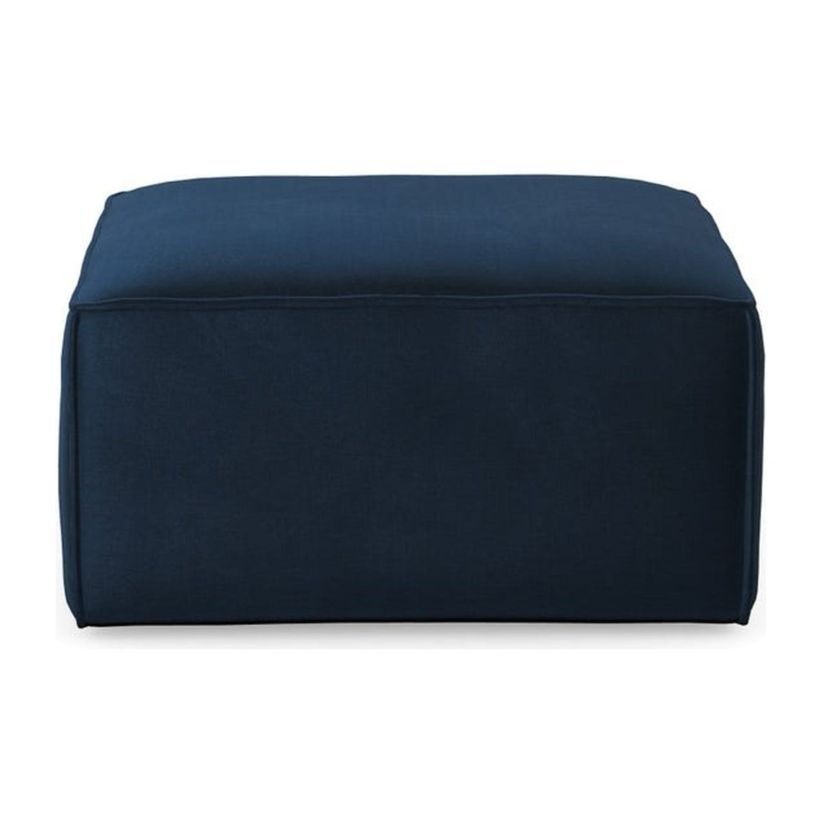 Pouf Slay, détail de la couture et du garnissage